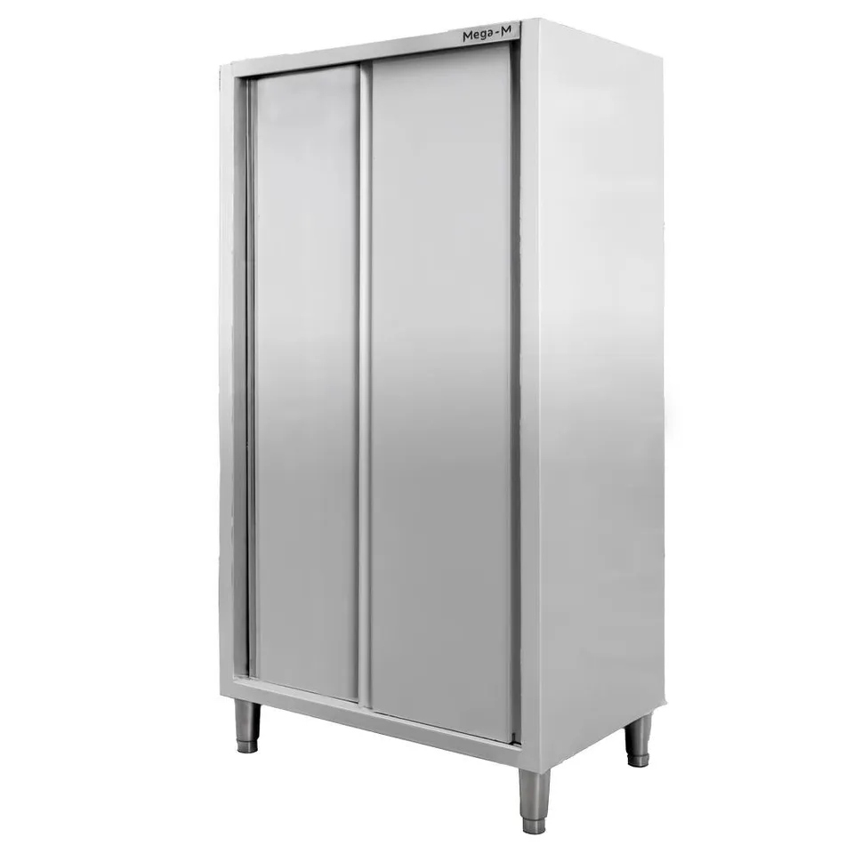 Mega-M armadio gastronomico inox 80x50x180 cm 2 ante