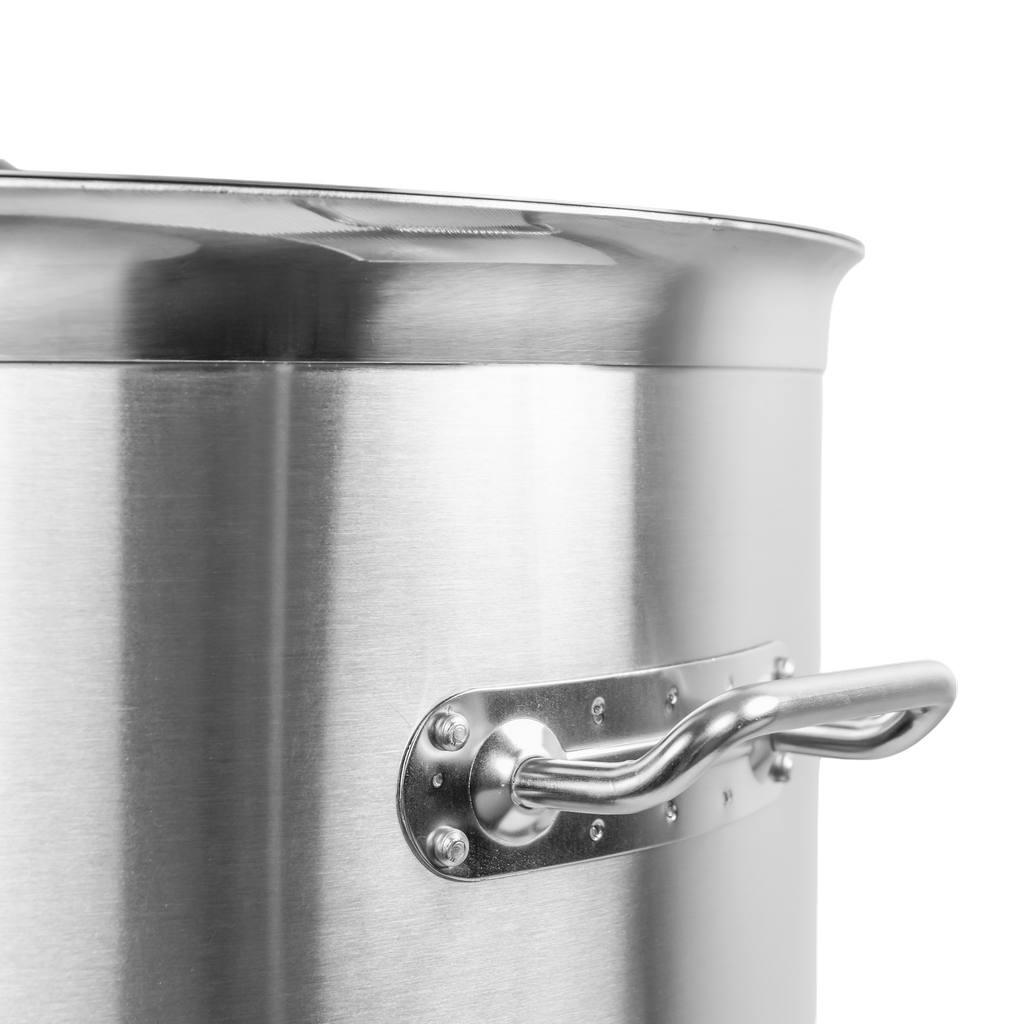 Mega-M Pro Pentolone alto inox 225L 60x80 cm con coperchio