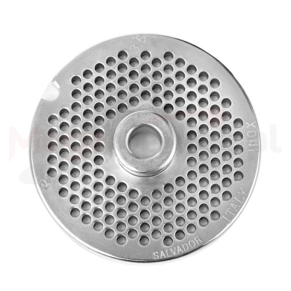 Mega-M TK-22 piastra tritacarne inox foro 3,5 mm 80 mm