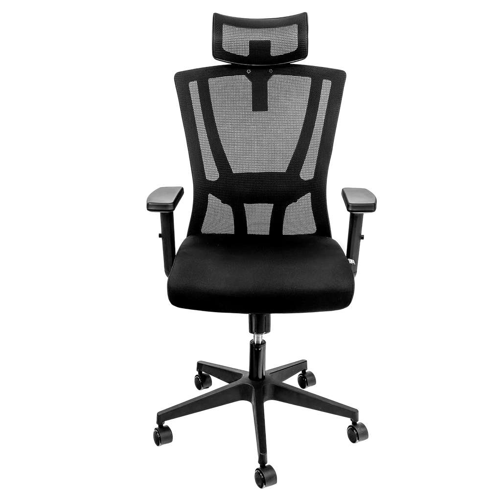 Poltrona ufficio Furvero Zenith BP/A2D/L2D/H2D nera