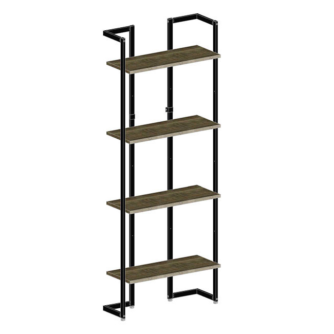 Agosistem Smooth Kit 03 scaffalatura angolo 90x35 cm