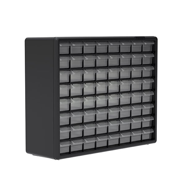 Akro-Mils 10164 cassettiera 64 cassetti plastica
