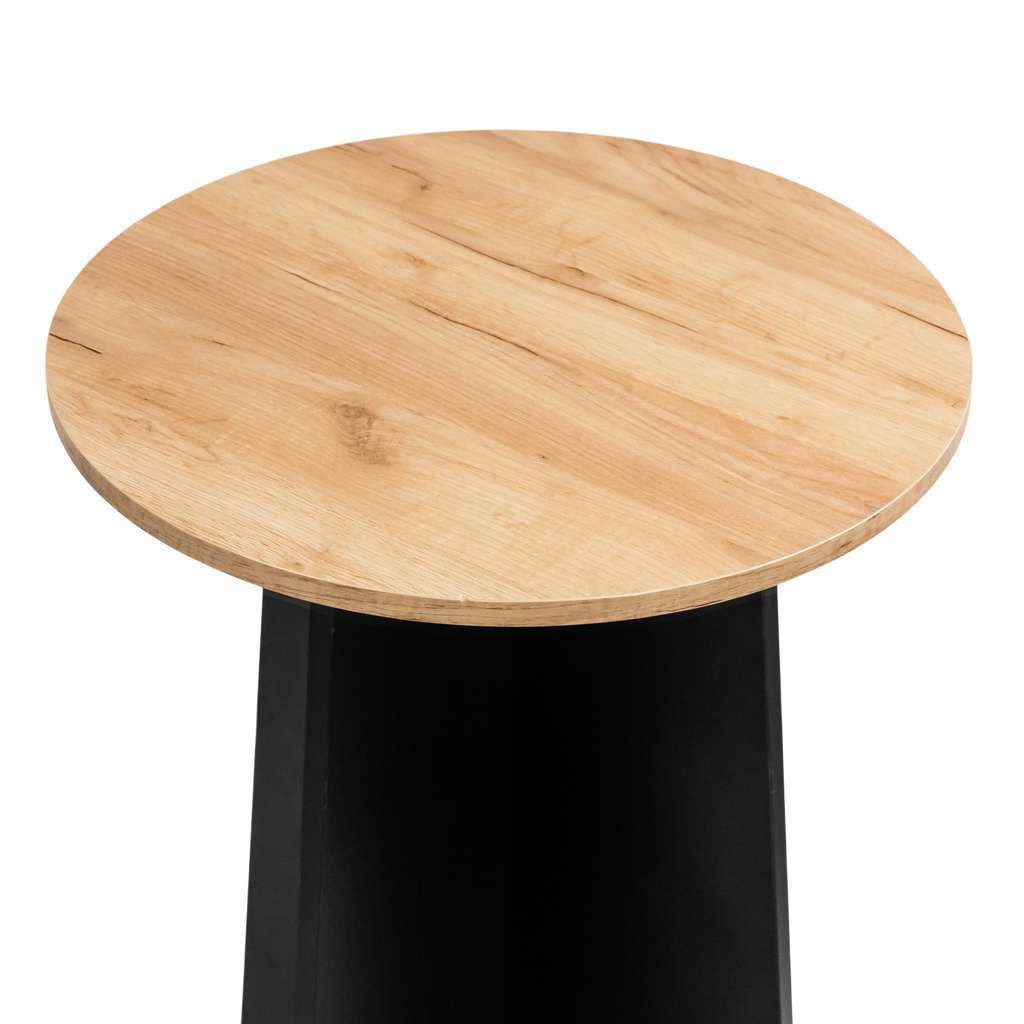 Mega-M tavolo bar alto 60x60x103 cm rovere kraft nero