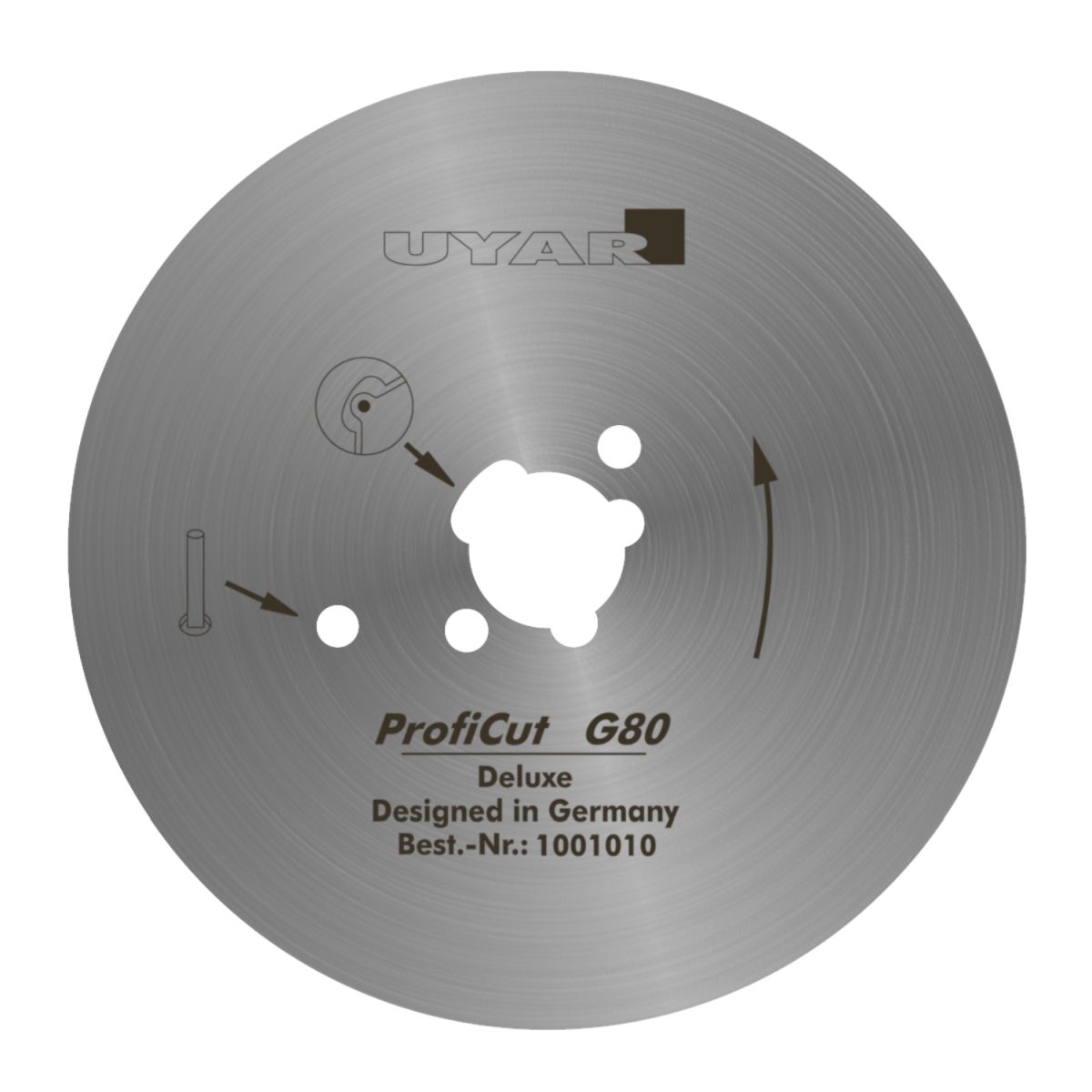 UYAR ProfiCut G80 Deluxe Lama kebab liscia 80 mm 2 gen.