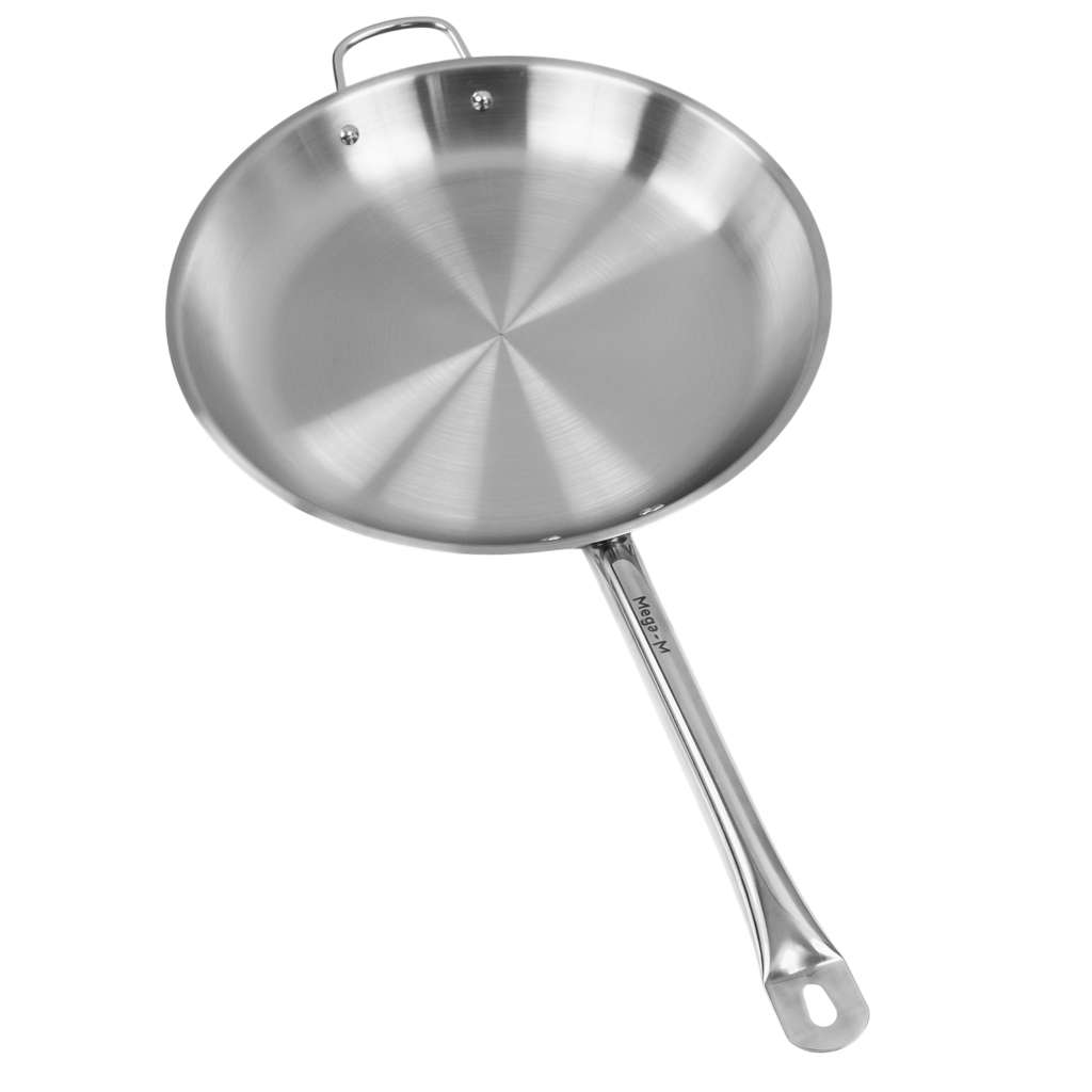 Mega-M padella acciaio inox 36 cm induzione
