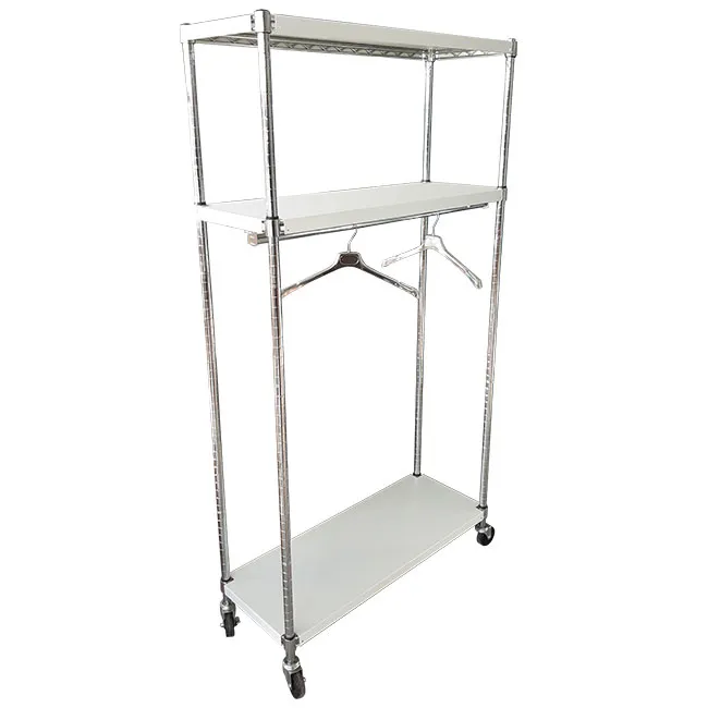 Agosistem Stender porta grucce 60x50x150 cromato