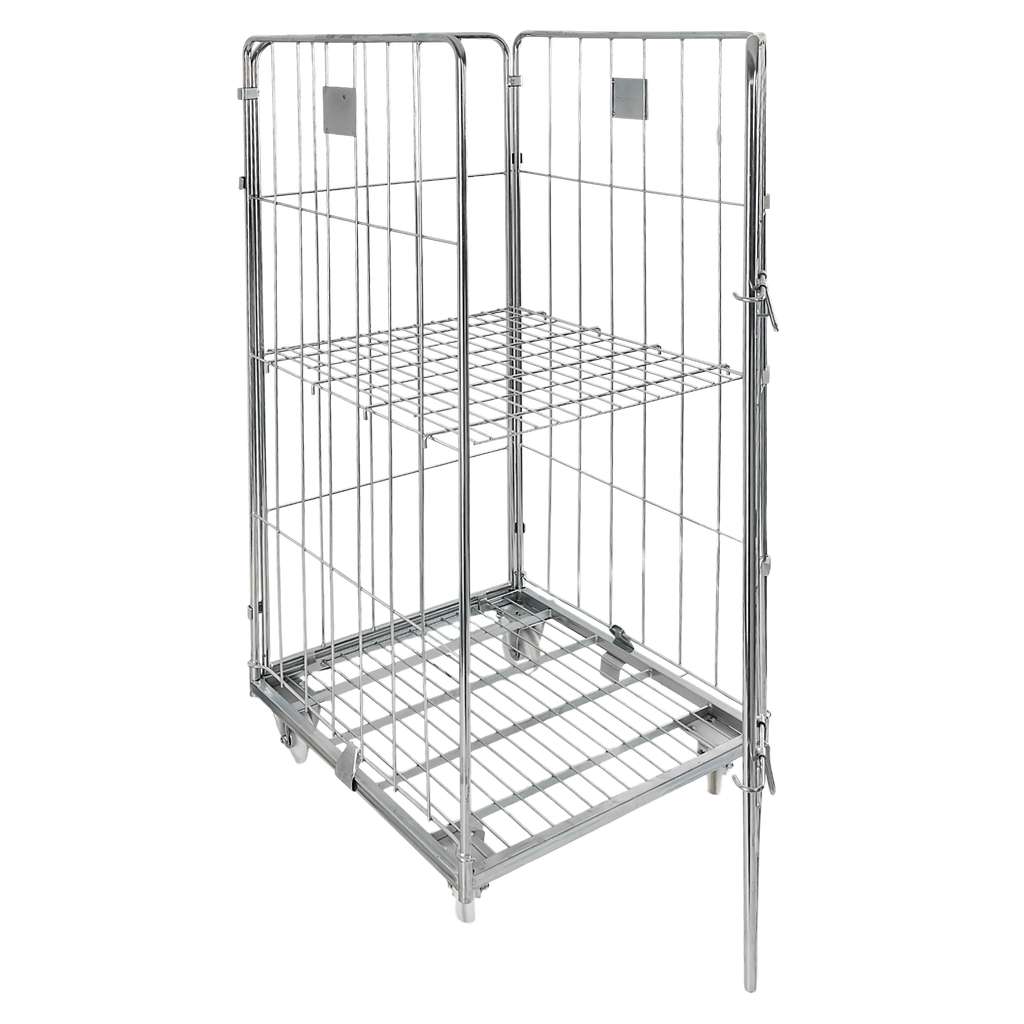 Mega-M Universal roll container zincato 1 ripiano 500 kg