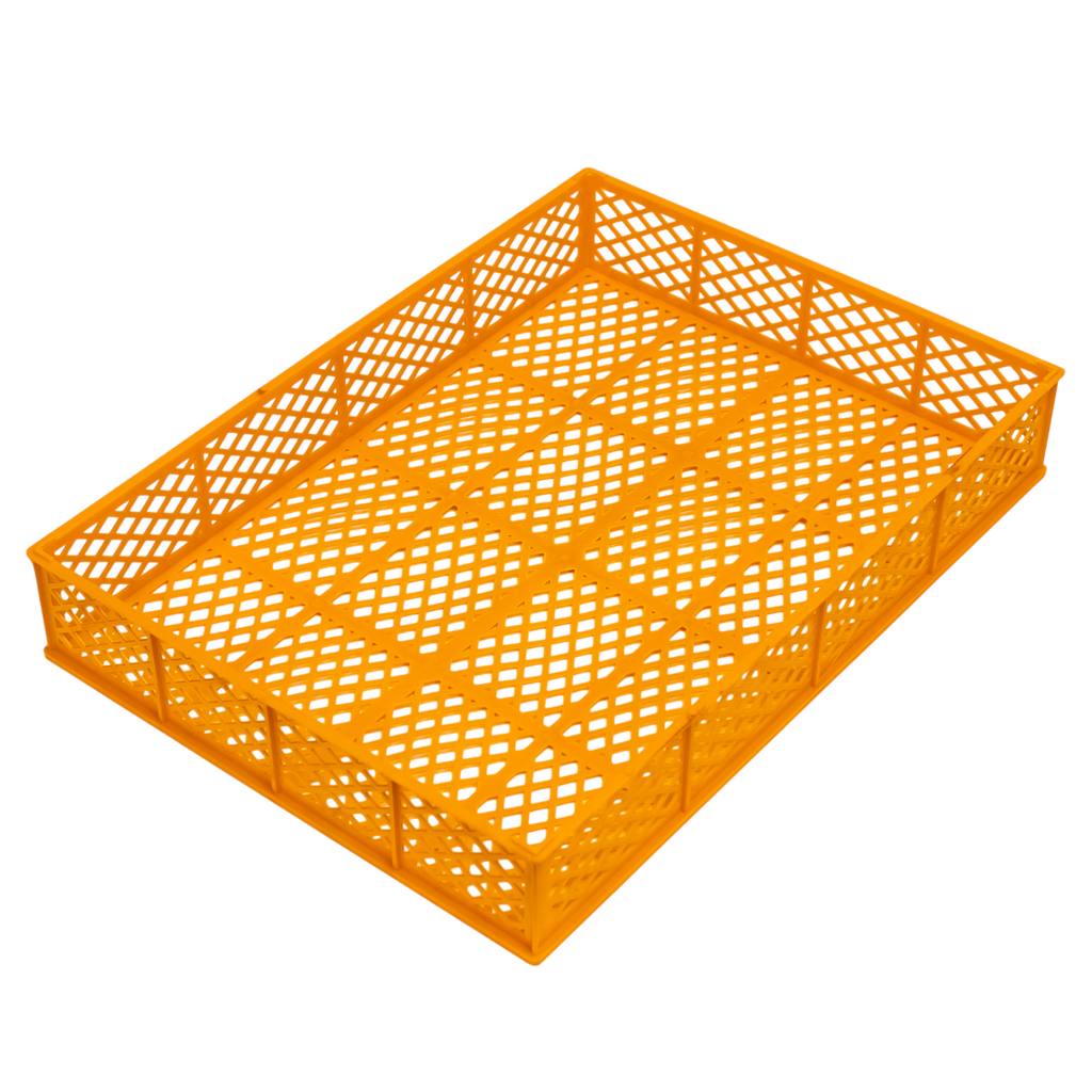 Mega-M Cestello Schiusa 50x38x8 cm Giallo Plastica