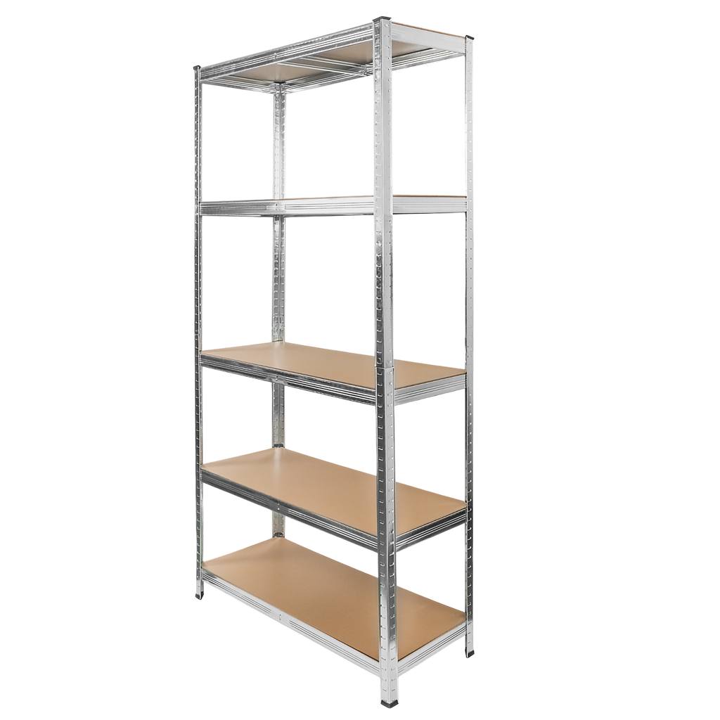 Mega-M Basic Scaffale Metallo 205x100x40 5 Ripiani 175 kg