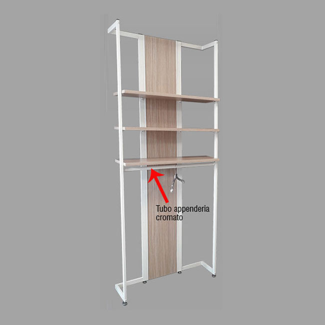 Agosistem staffetta laterale tubo ovale 30x15 mm