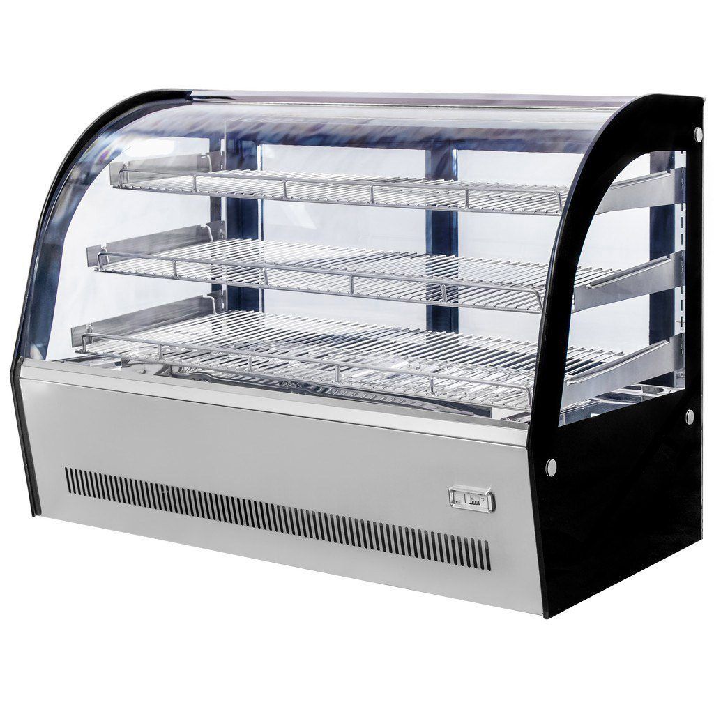 Mega-M Clara Mini S90 vetrina riscaldata da banco inox 90 cm