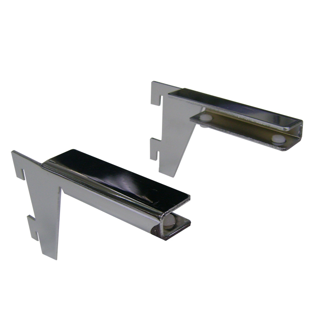 Agosistem Coppia Reggi Vetro P.15 cm per Vetri 6-10 mm