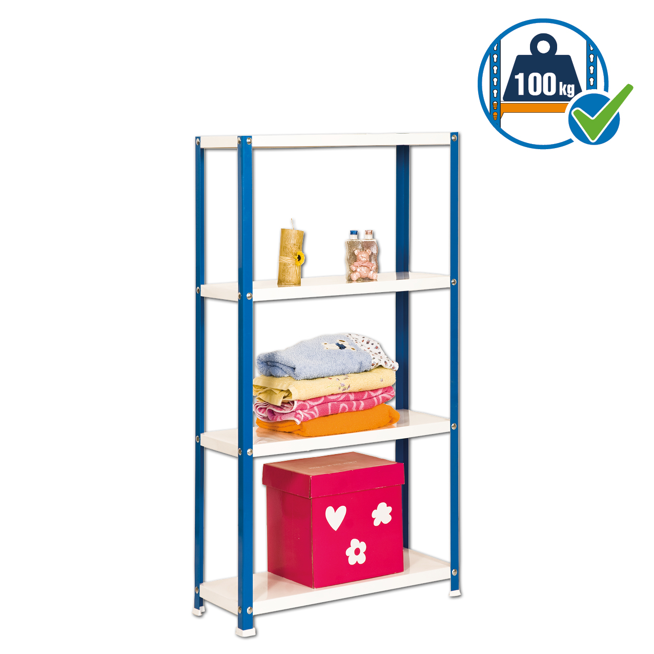 Simonrack HomeClassic 4 scaffale quattro ripiani 100 kg