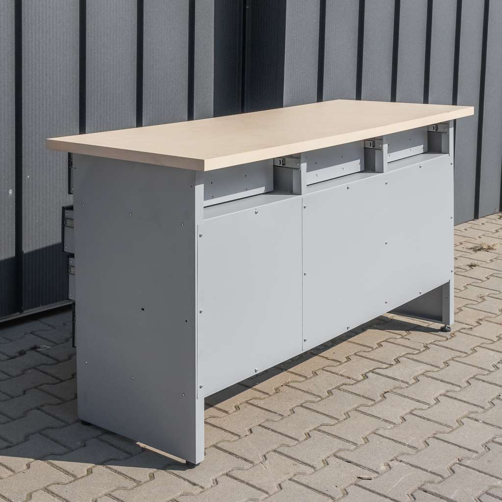 Werkberg Handyman S Banco da lavoro 160 cm 15 cassetti