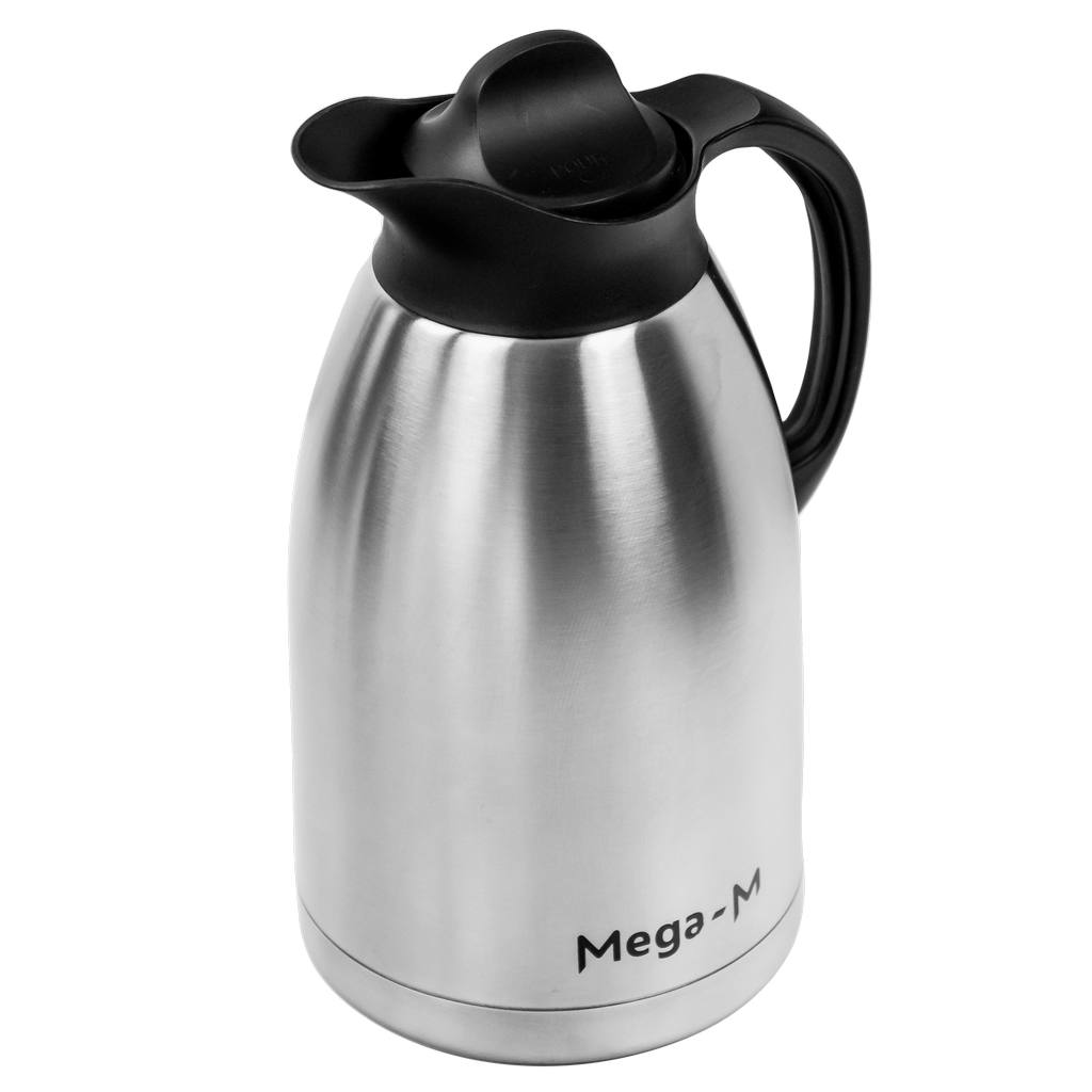 Mega-M thermos tavolo caraffa termica 2 L acciaio inox