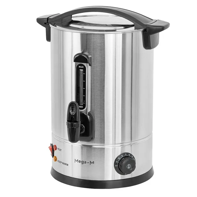 Mega-M 10L 1800W distributore acqua calda inox