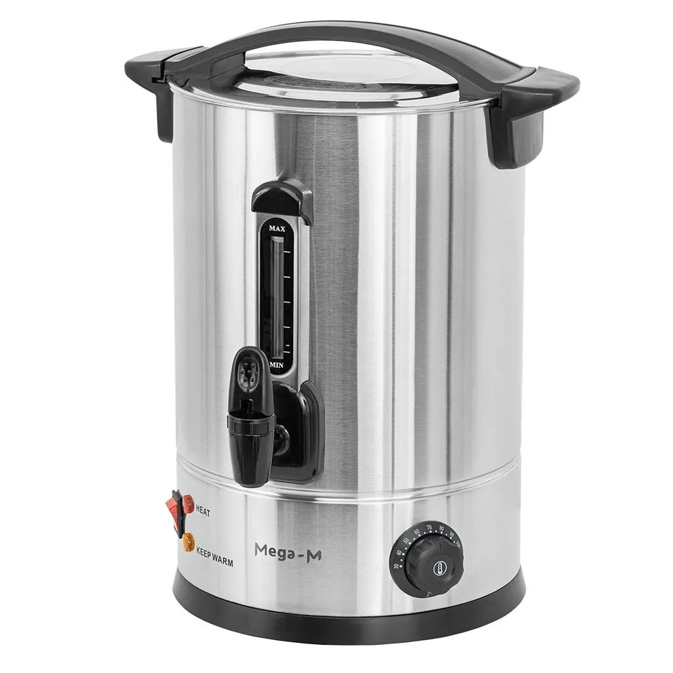 Mega-M 10L 1800W distributore acqua calda inox
