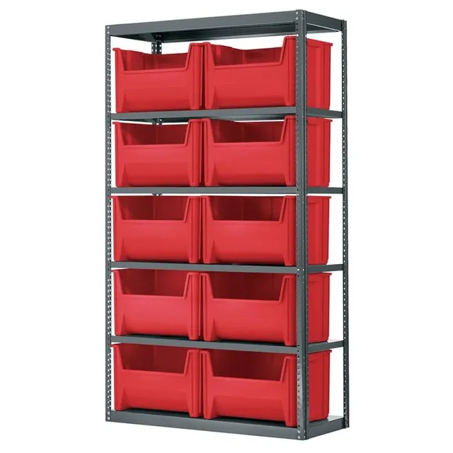 Akro-Mils AS187913017 scaffale acciaio 6 ripiani 12 box