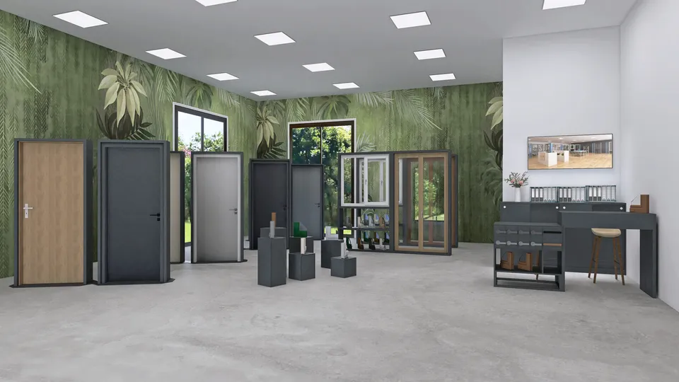 Design89 Porte espositore per negozio