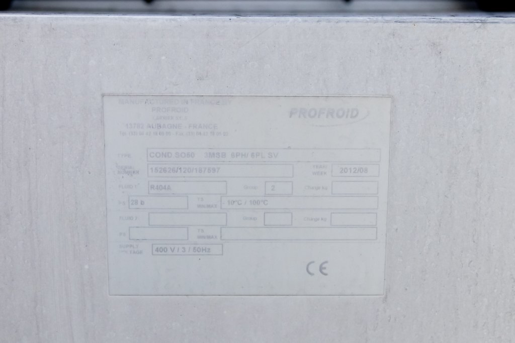 Profroid COND SO50 3MSB condensatore 380x88x150 3 ventole
