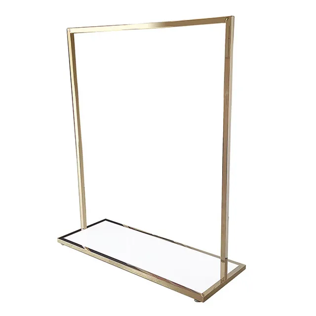 Agosistem Stender fisso oro base bianca 106 cm