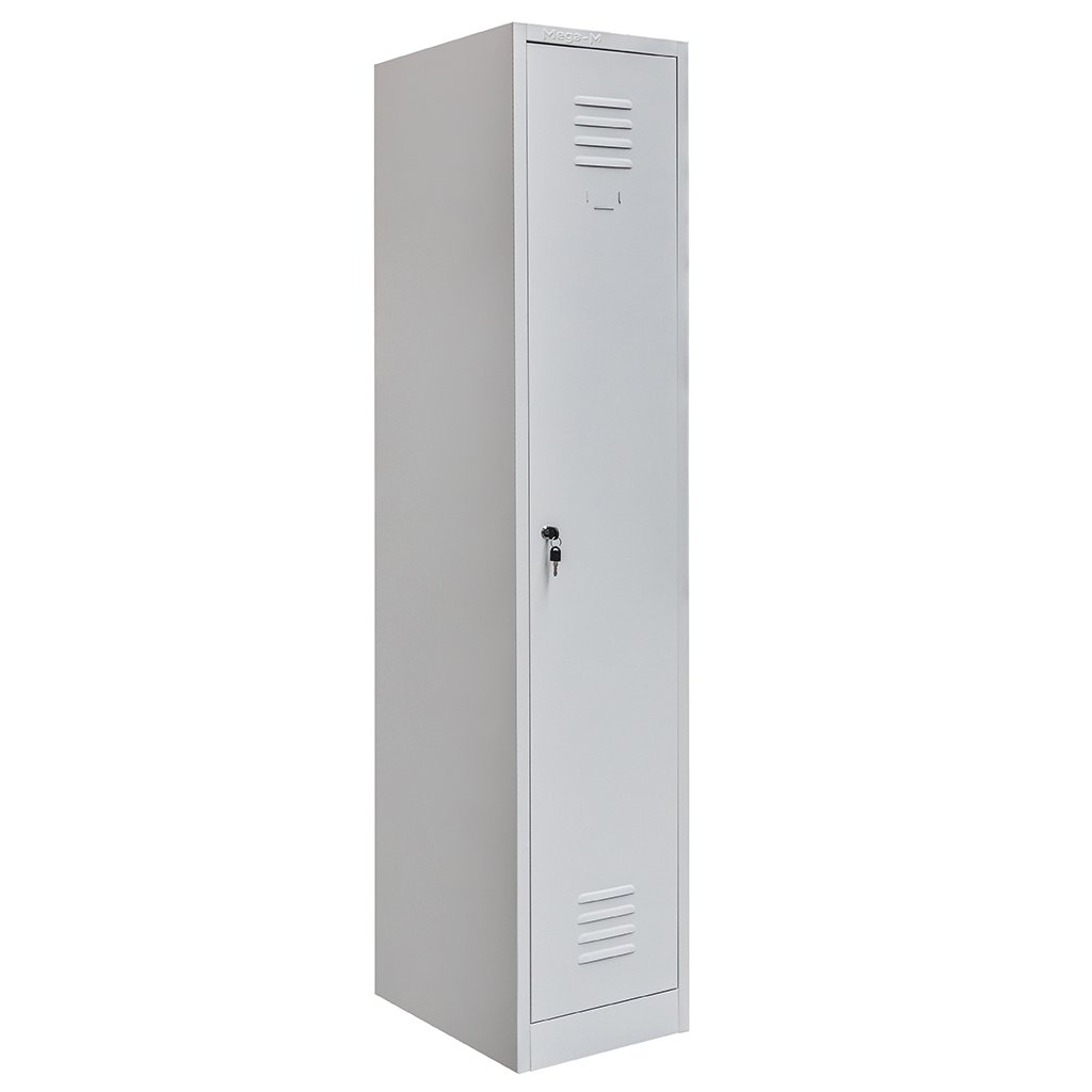 Mega-M S-36 armadietto spogliatoio 1 anta grigio