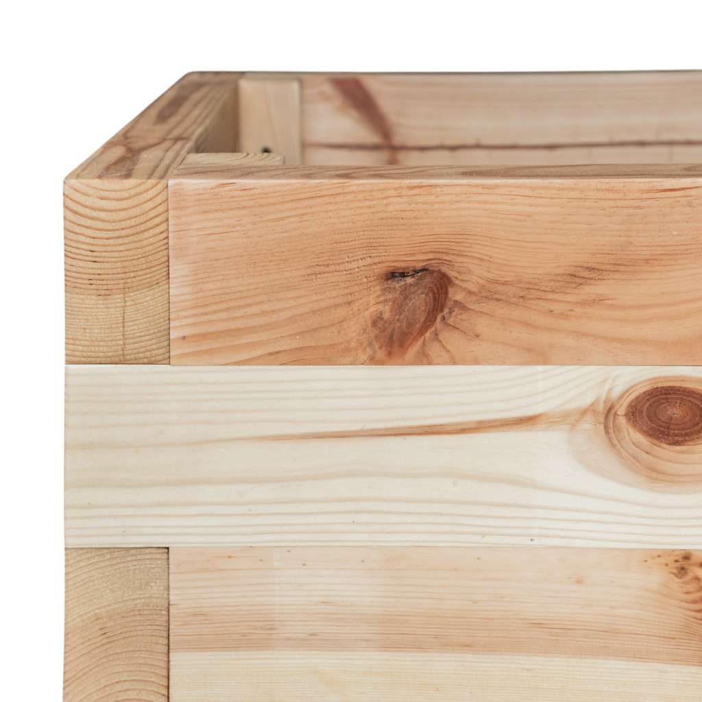 Mega-M fioriera legno rettangolare 120x60x74 cm