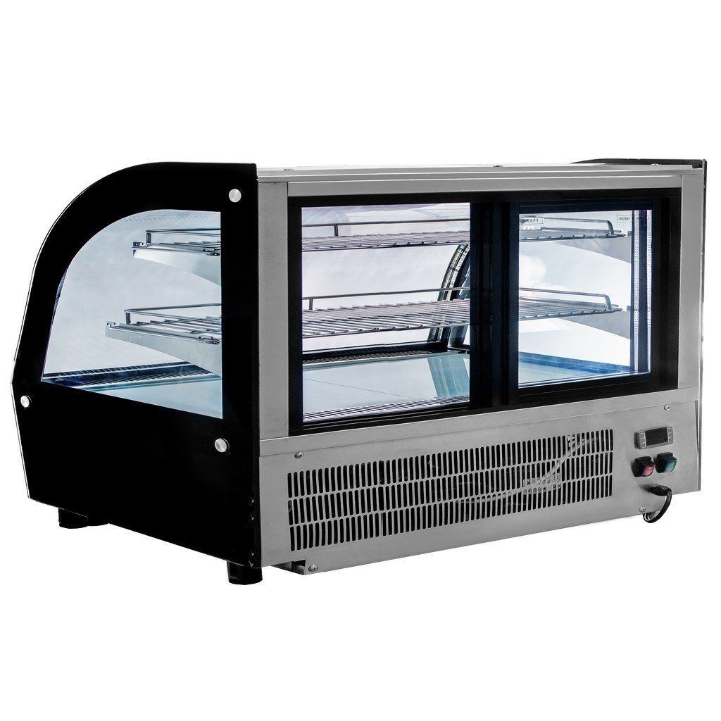 Mega-M Clara Mini S120 Vetrina refrigerata inox da banco