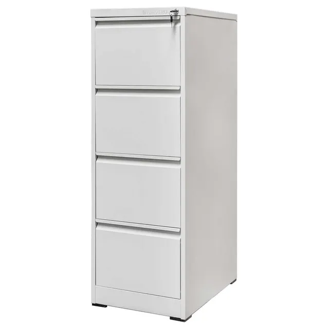 Furvero W4S S/S Schedario metallo 4 cassetti 62x45x134
