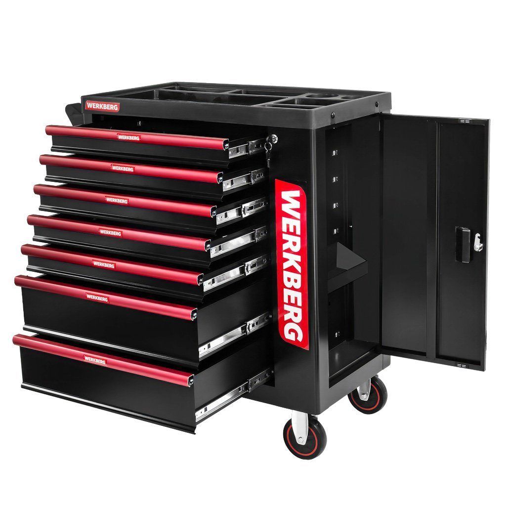 Werkberg Pro carrello portautensili 7 cassetti senza utensili