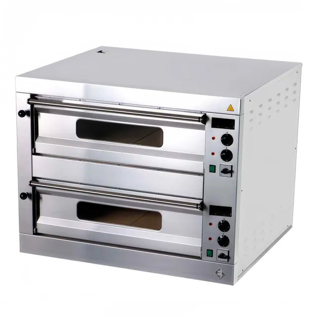 RM Gastro P-8 forno pizza 8x33 cm 2 camere 9,6 kW