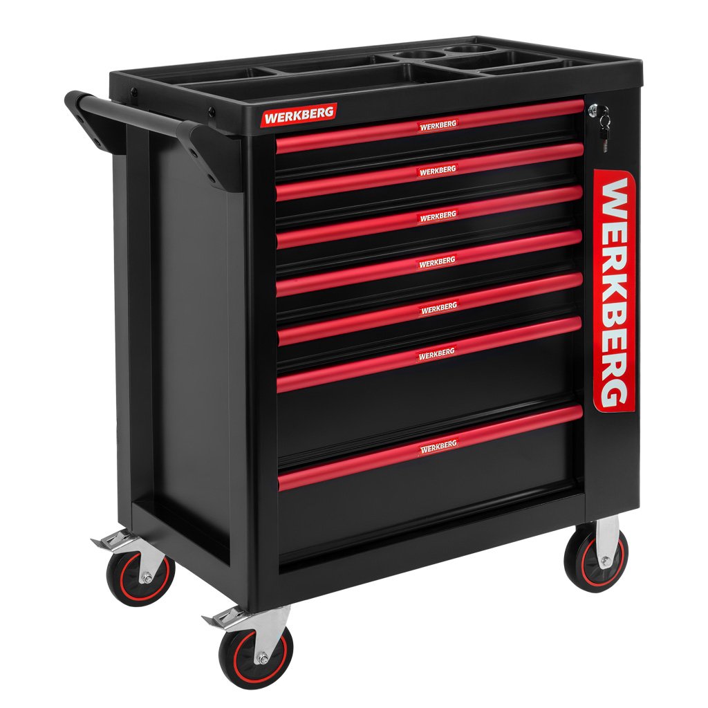 Werkberg Pro carrello portautensili 7 cassetti senza utensili