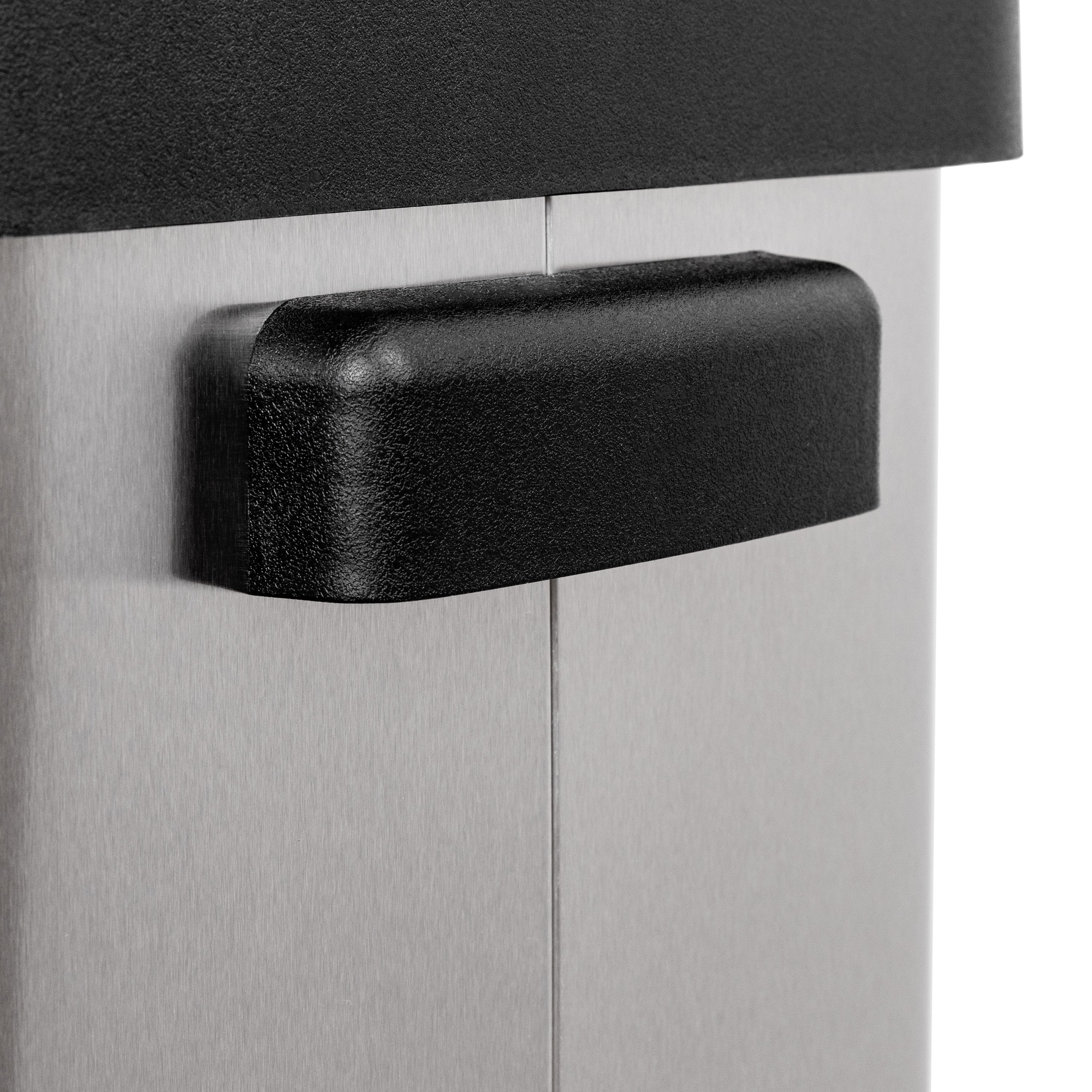 Seville Classics UltraHD Pattumiera Inox 64 L con Ruote