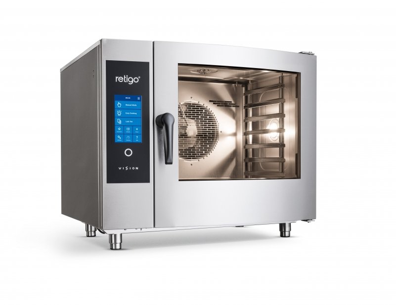 Retigo B 611ig forno combinato a gas 6 GN 1/1 iniezione