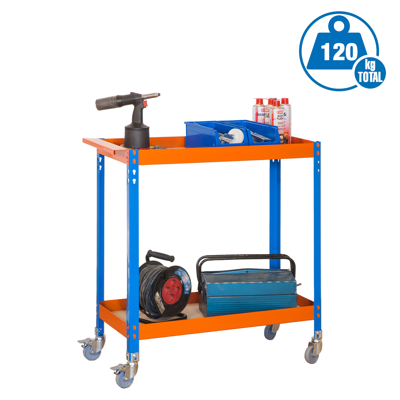 Simonrack SimonWagon 2 Truciolato carrello 2 ripiani legno