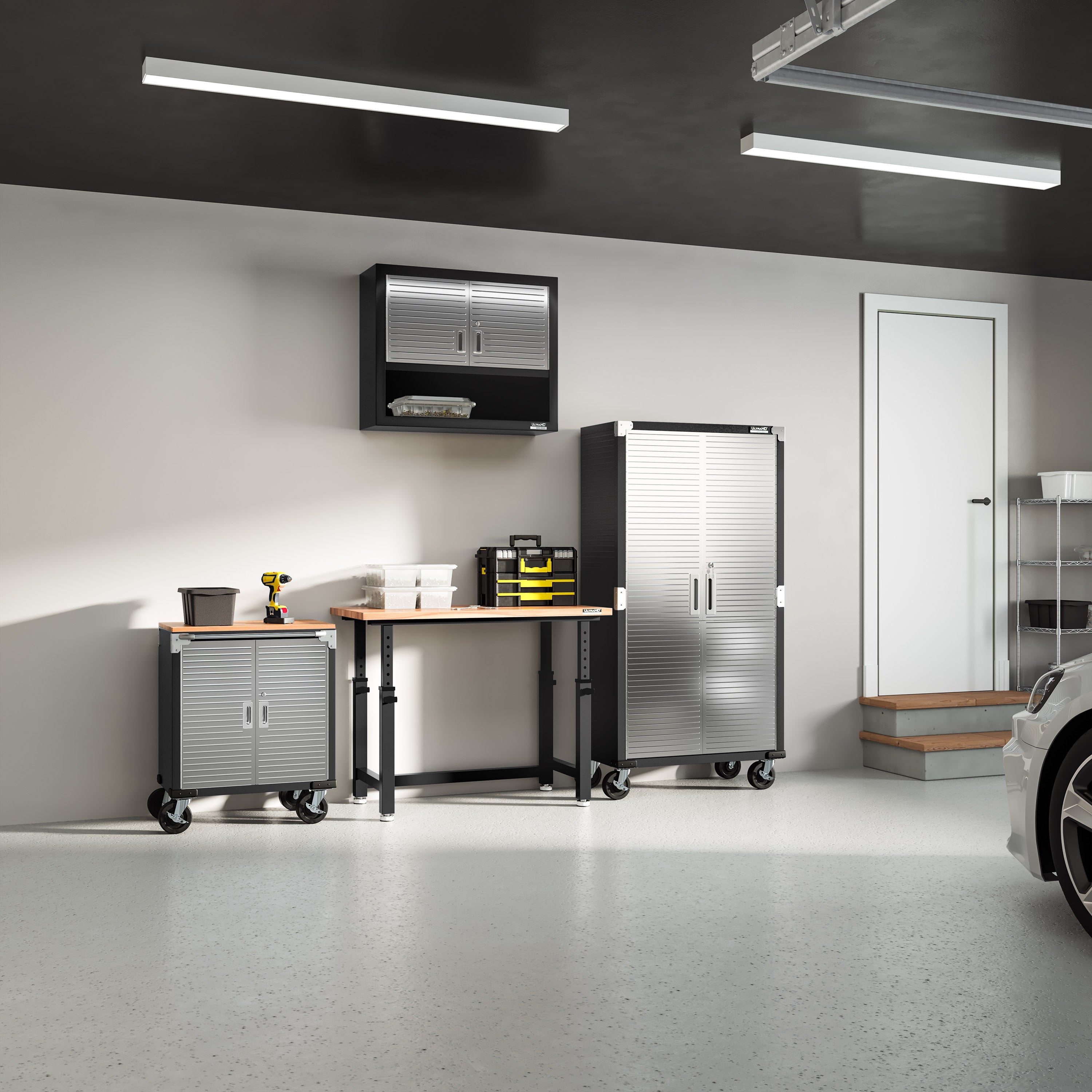 Seville Classics UltraHD UHDK20407 set armadi garage granito