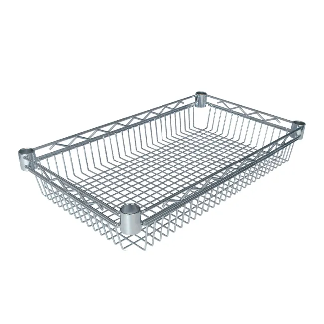 Agosistem Filo Cromato cesta 90x60x15 cm