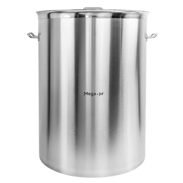 Mega-M Pro Pentolone alto inox 225L 60x80 cm con coperchio