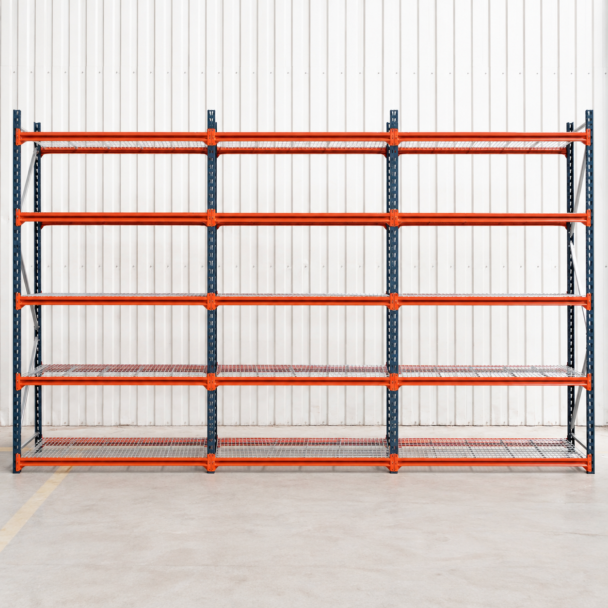 Mecalux M7 scaffale magazzino 250x440x50 cm 5 ripiani 120 kg
