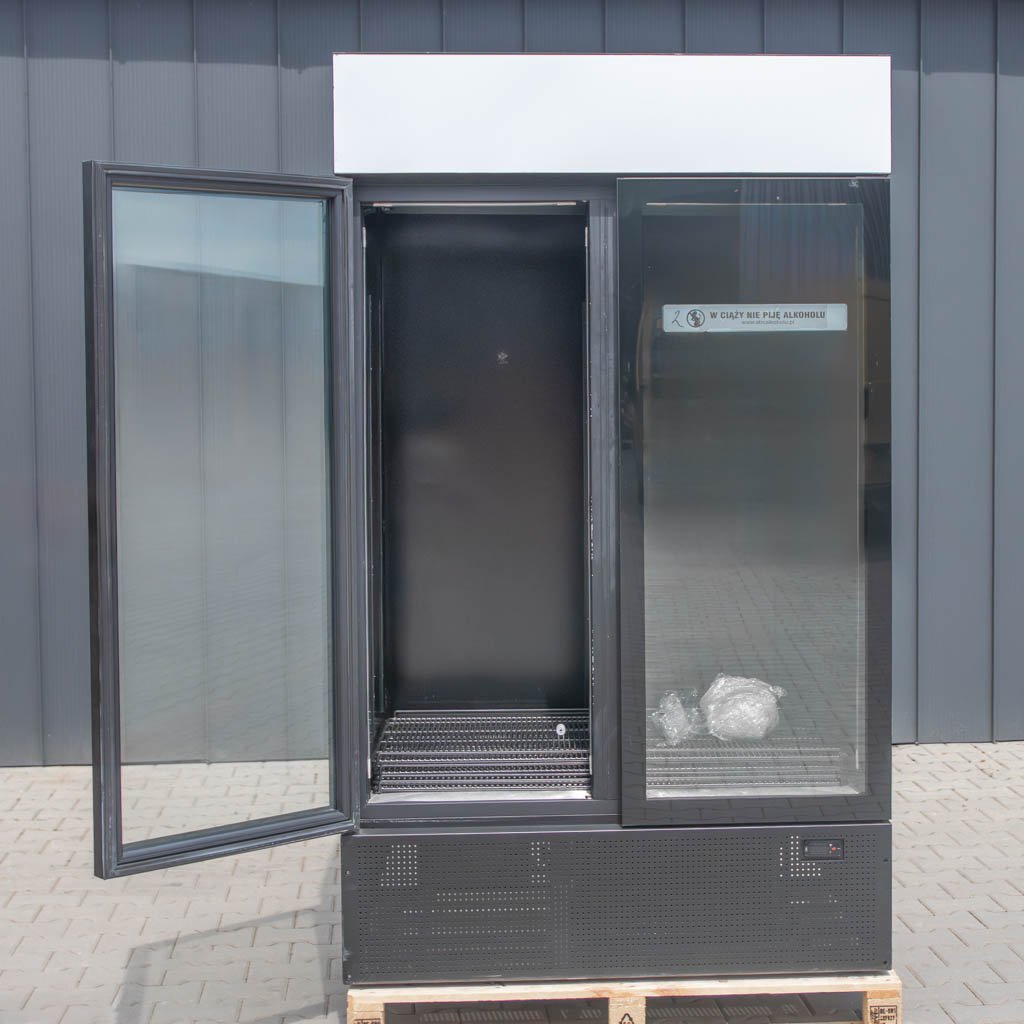 Ugur USS 1200 DIKLMG vetrina refrigerata 1025 L nera 120 cm