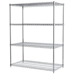 Akro-Mils AWS63 scaffale filo cromato 160 cm