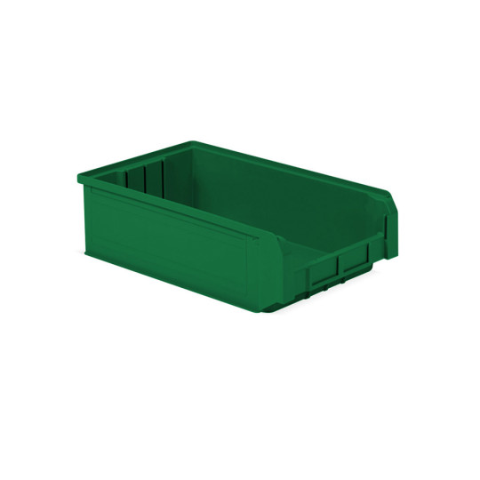 DR Scaffalature Compat 4A2 Contenitore Plastica Verde 20 L