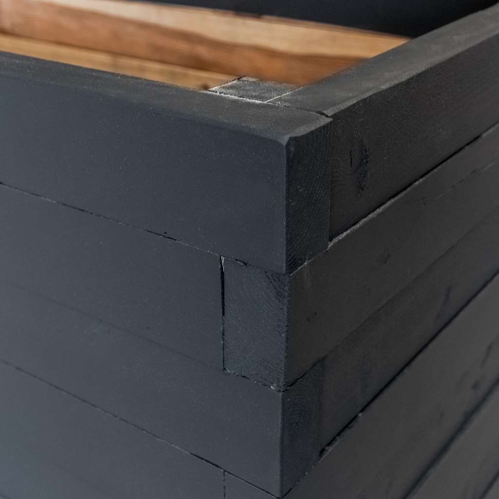 Mega-M Fioriera Legno 120x60x74 cm Antracite