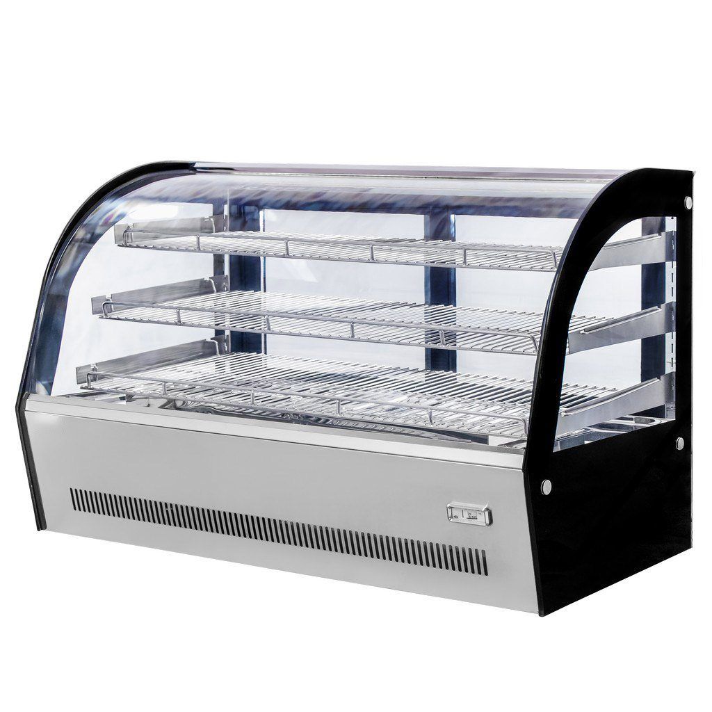 Mega-M Clara Mini S120 vetrina riscaldata da banco inox