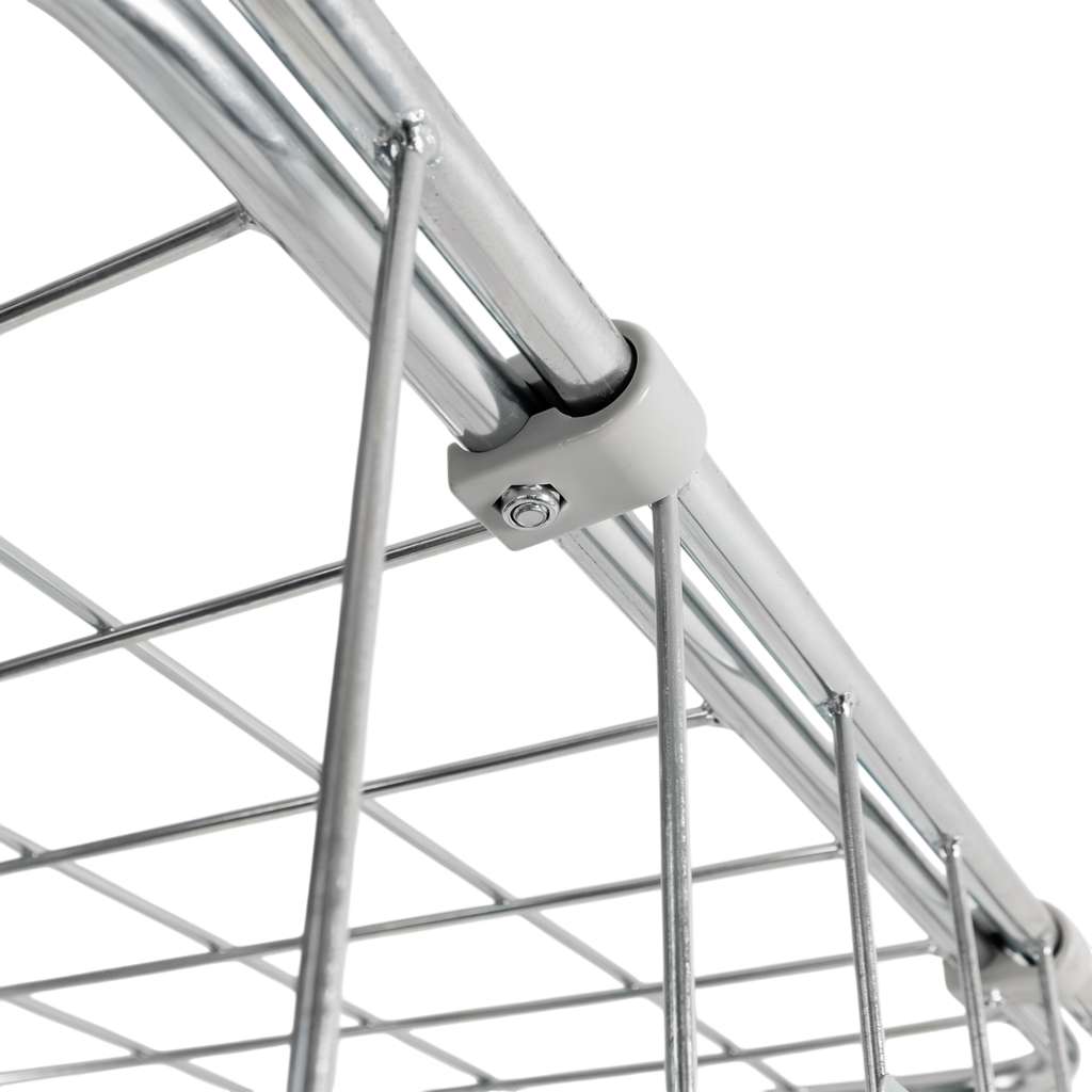 Mega-M Universal Roll Container Zincato con Tetto e Porta