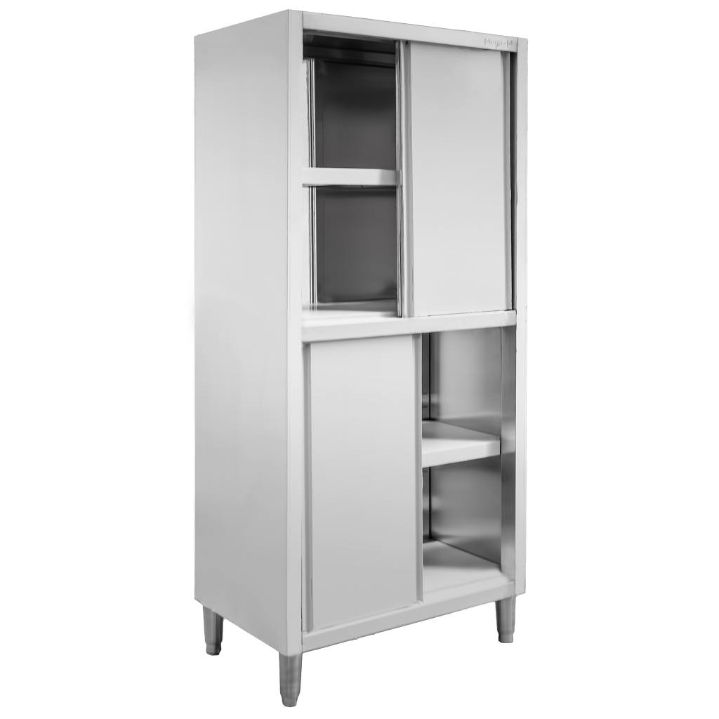Mega-M armadio passante inox 80x60x200 cm 4 porte