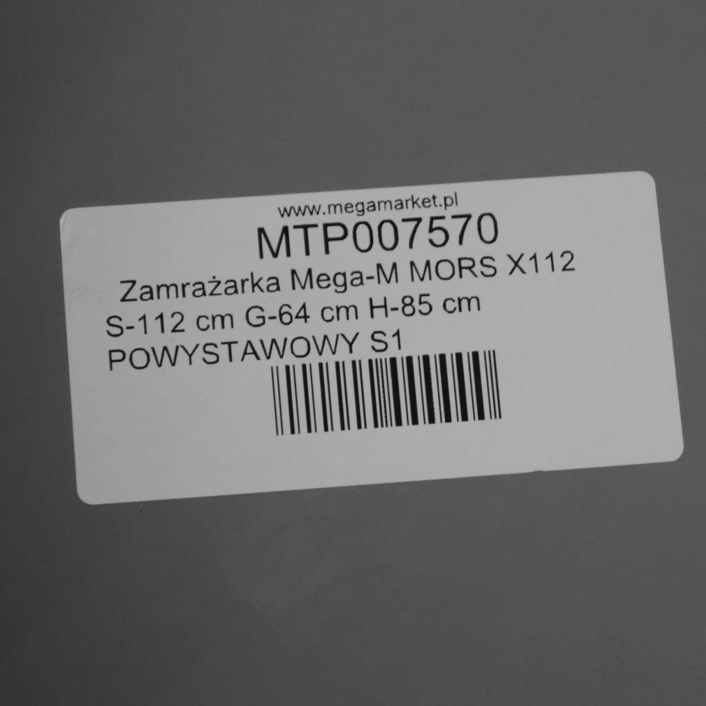Mega-M Mors X112 congelatore a pozzetto 282 L