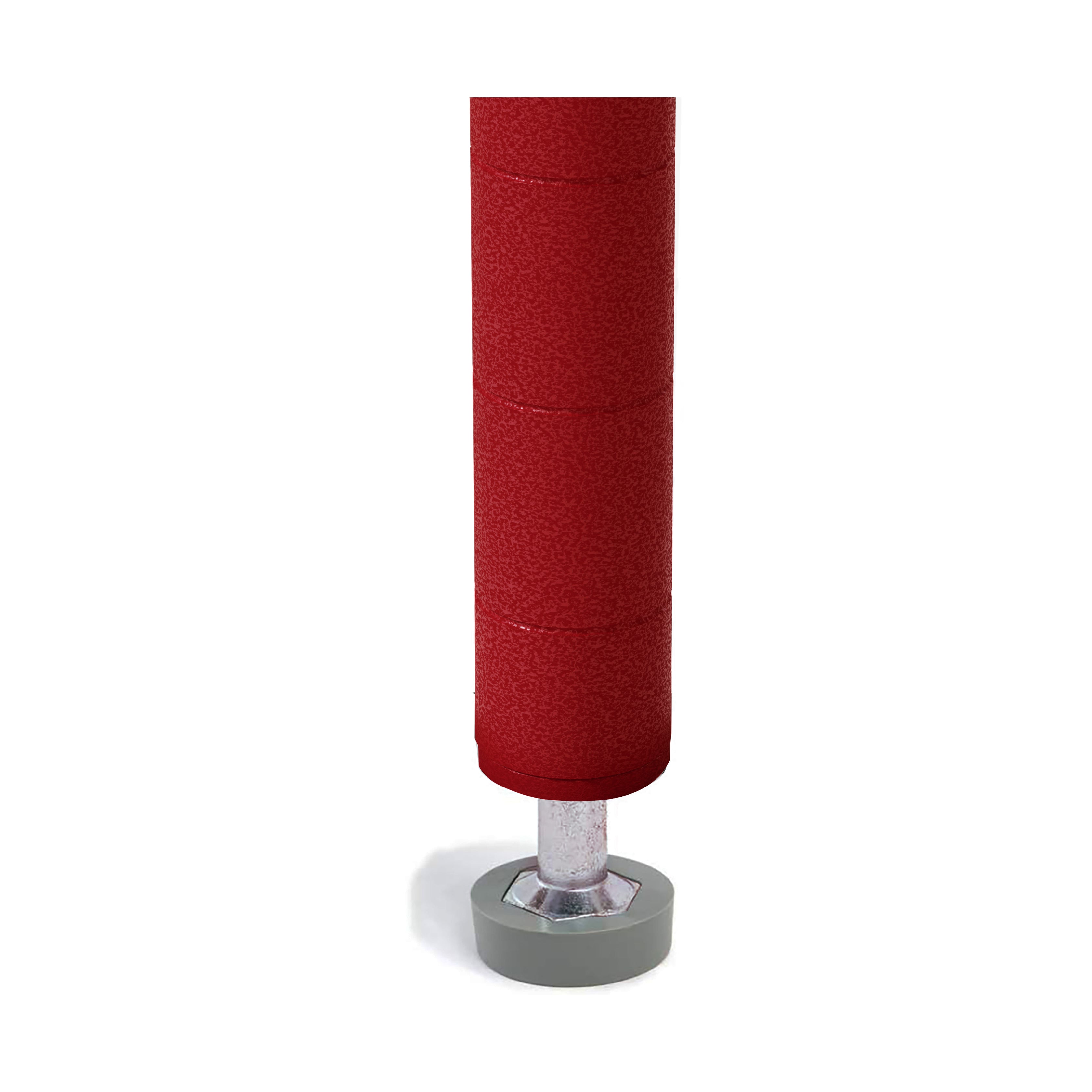 Seville Classics UltraDurable Scaffale Acciaio 6 Ripiani Rosso con Ruote