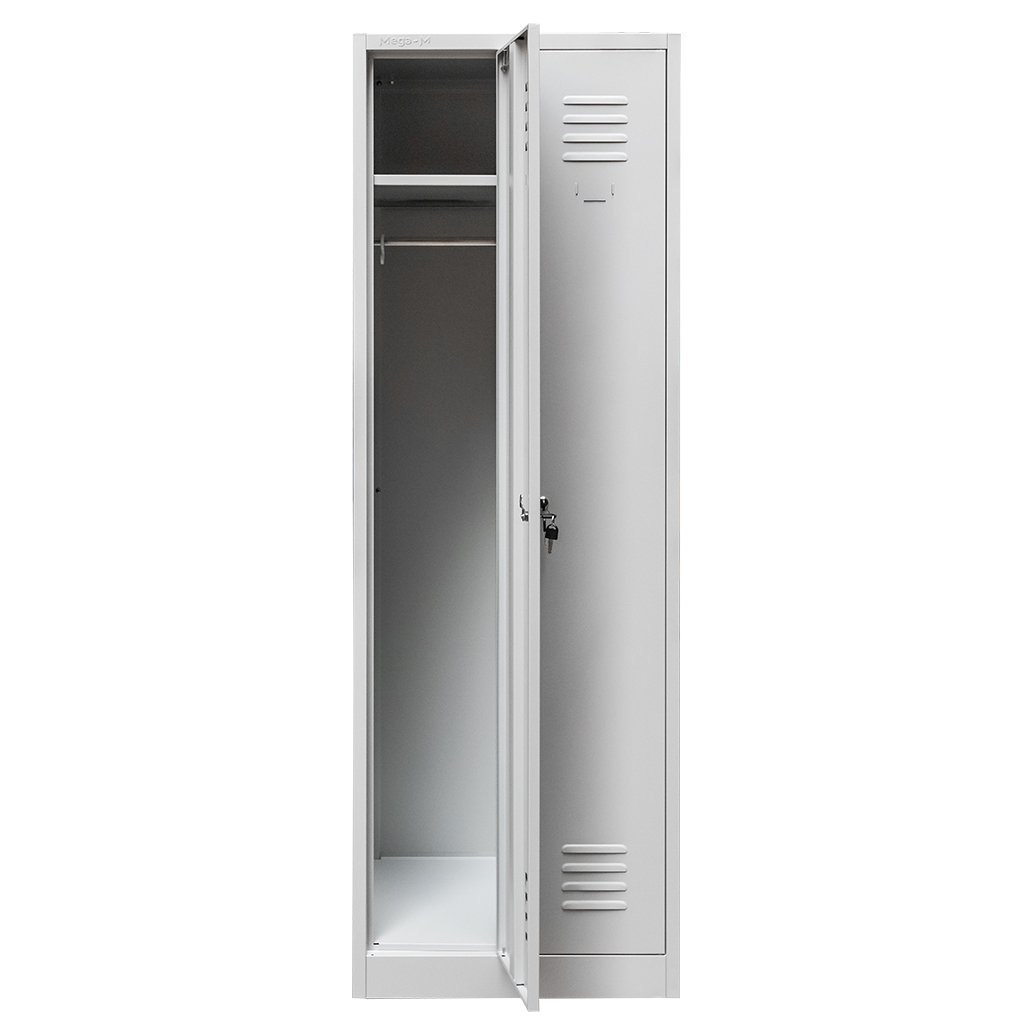 Mega-M S-60 armadio spogliatoio 2 ante grigio lamiera