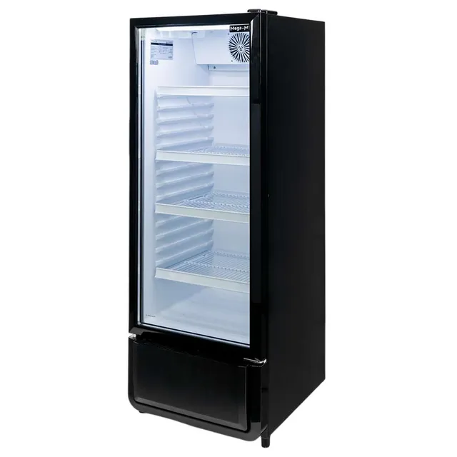 Mega-M DIEGO i54 Vetrina refrigerata 240L 1 porta LED nera